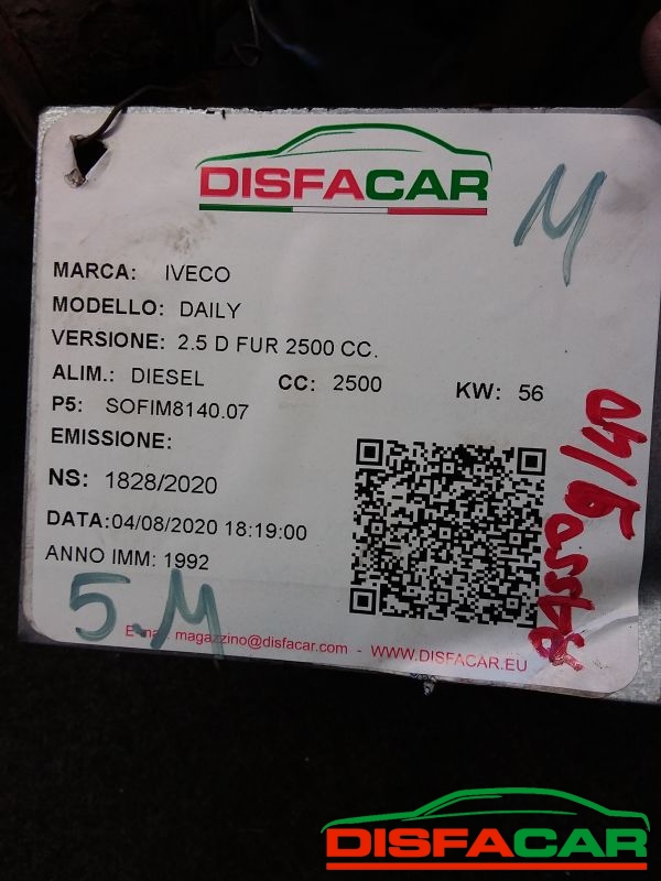 Differenziale posteriore usato Iveco DAILY, codice SOFIM 8140.07 – foto 13 di 14