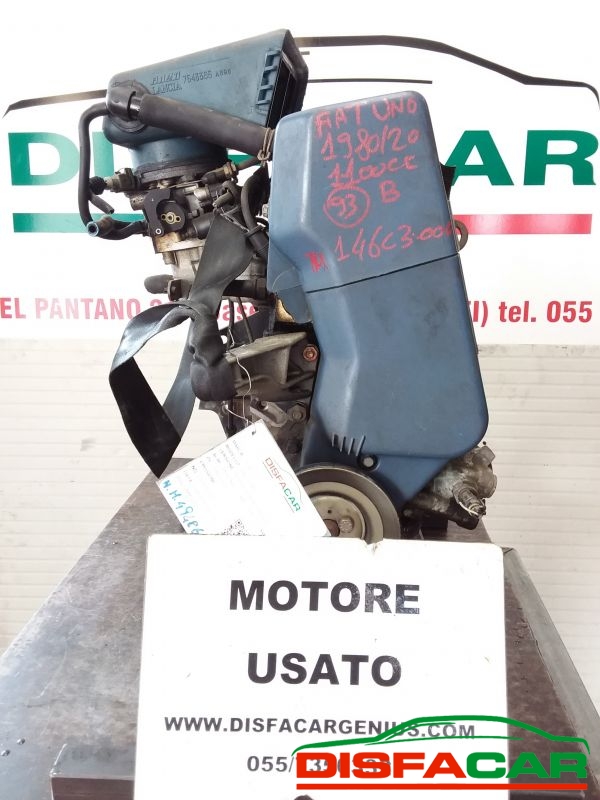 Motore usato Fiat Uno 60 1990, codice 146C3000 – foto 10 di 11