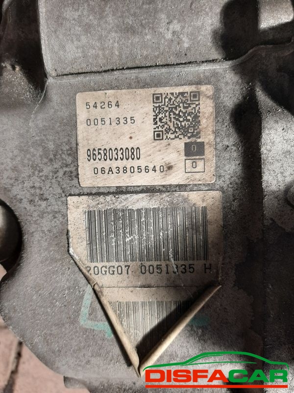 Cambio usato Peugeot 407 2004, codice UHZ – foto 6 di 8