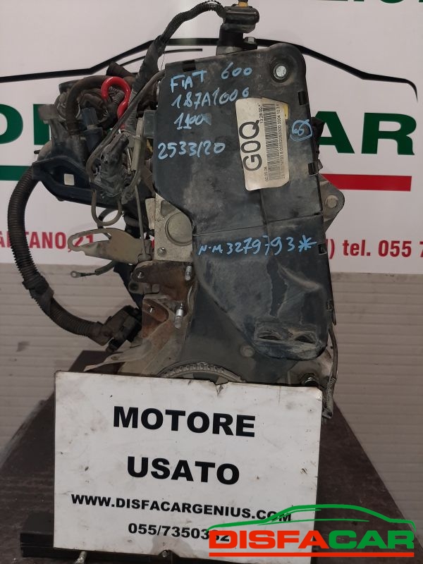 Motore usato Fiat Seicento 2006, codice 187A1000 – foto 8 di 8