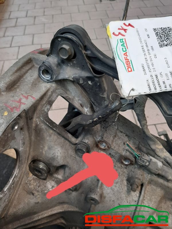 Cambio usato Subaru Forester 2 serie 4x4 2002, codice EJ20 – foto 5 di 10