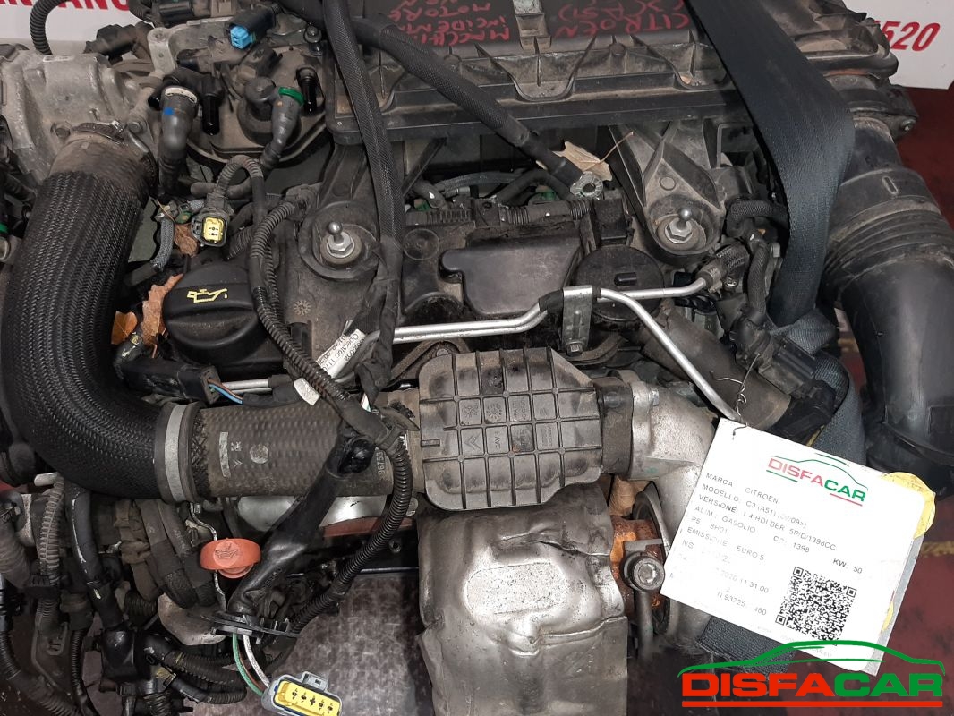 Motore usato Citroën C3 2009, codice 8H01 – foto 7 di 9