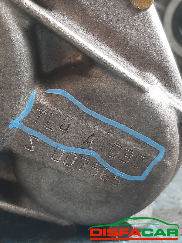 Cambio usato Renault Megane 3ª serie 2008, codice K4MR858 – foto 5 di 10