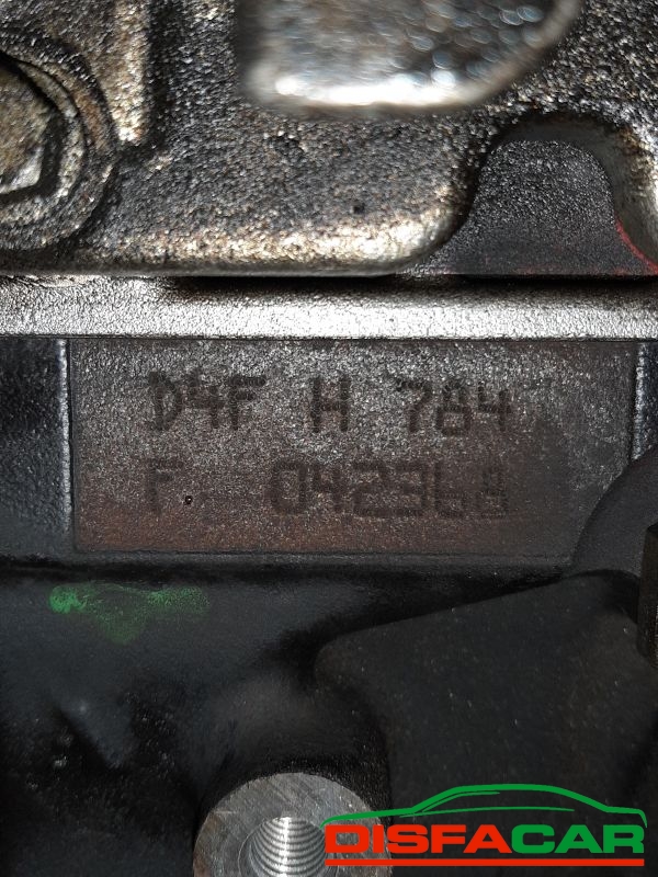 Motore usato Renault Modus 2 serie 2008, codice D4FH784 – foto 3 di 11