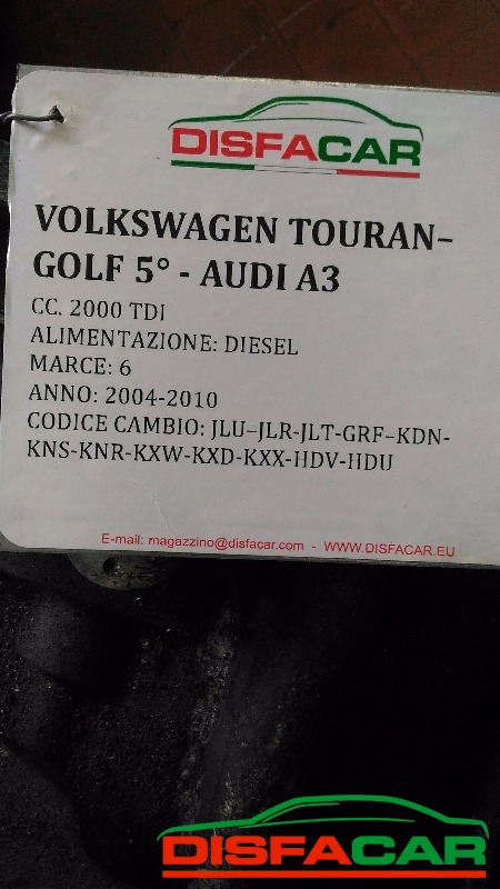 Cambio usato Skoda Octavia GOLF 5A SERIE - AUDI A3 - GOLF PLUS - PASSAT - ALTEA -LEON 2004, codice BKD – foto 10 di 27