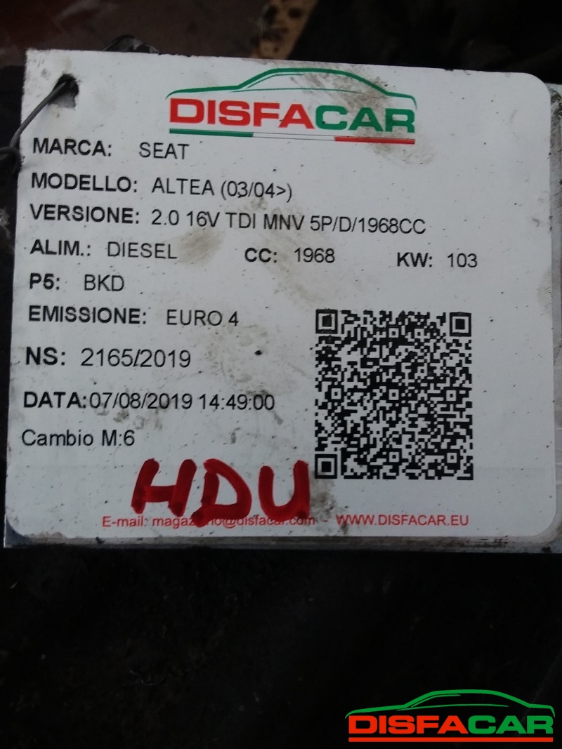 Cambio usato Skoda Octavia GOLF 5A SERIE - AUDI A3 - GOLF PLUS - PASSAT - ALTEA -LEON 2004, codice BKD – foto 21 di 27