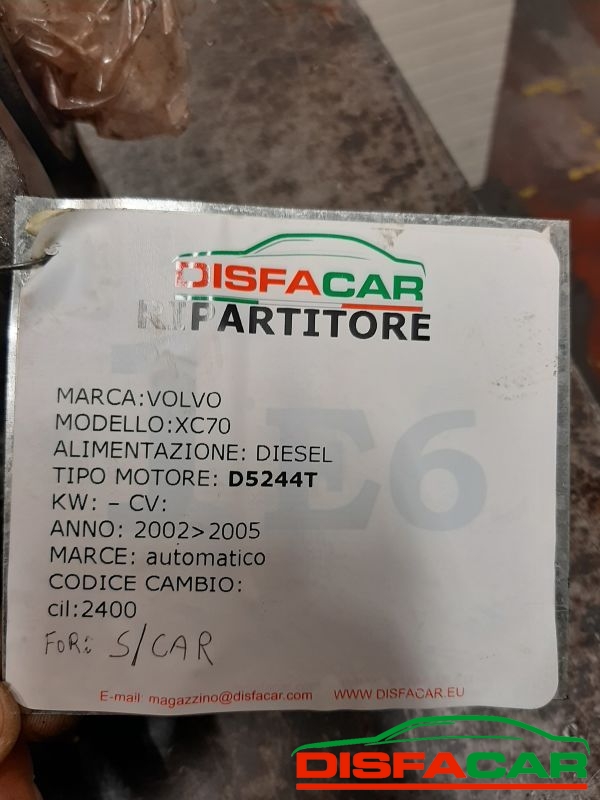 Ricambio usato Volvo XC 70 RIPARTITORE Anteriore 2002, codice D5244T – foto 6 di 6