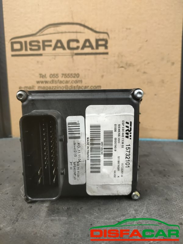 Centralina ABS usata Peugeot 407 2004, codice 15732101 – foto 7 di 9
