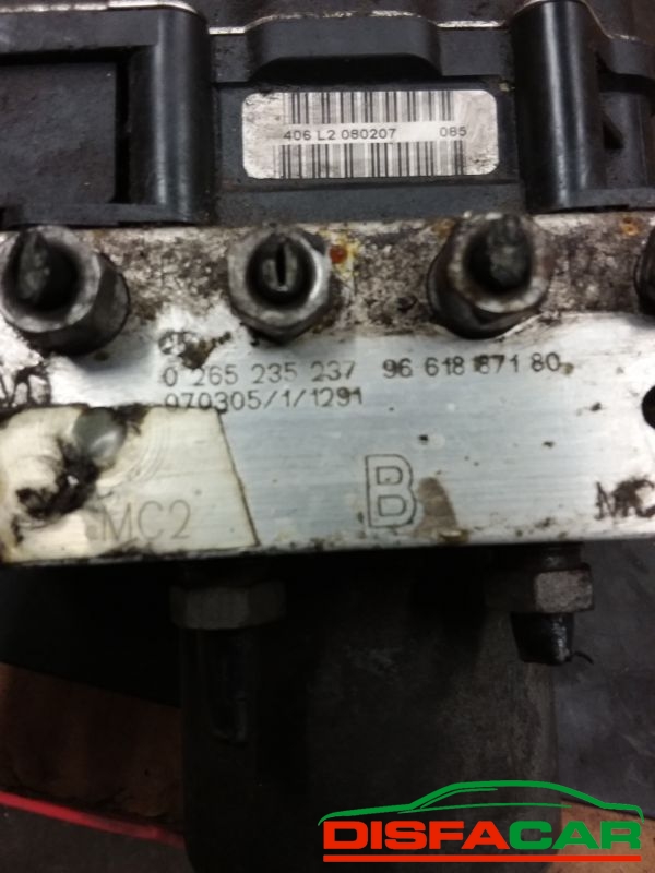 Centralina ABS usata Peugeot 307, codice bosch – foto 2 di 8