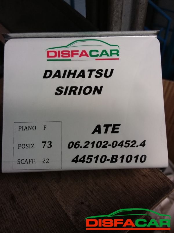 Centralina abs Daihatsu Sirion – pezzo 1
