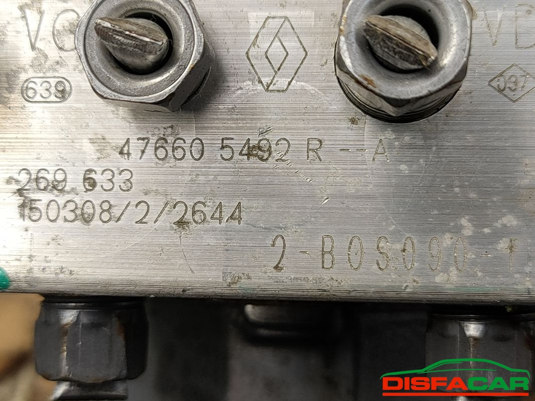 Centralina ABS usata Dacia Sandero 2A SERIE 2012, codice 269633 – foto 3 di 11