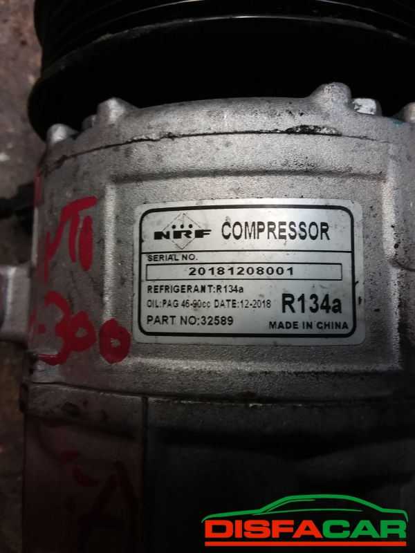 Compressore clima usato Fiat Grande Punto 2005, codice 55703917 – foto 3 di 10
