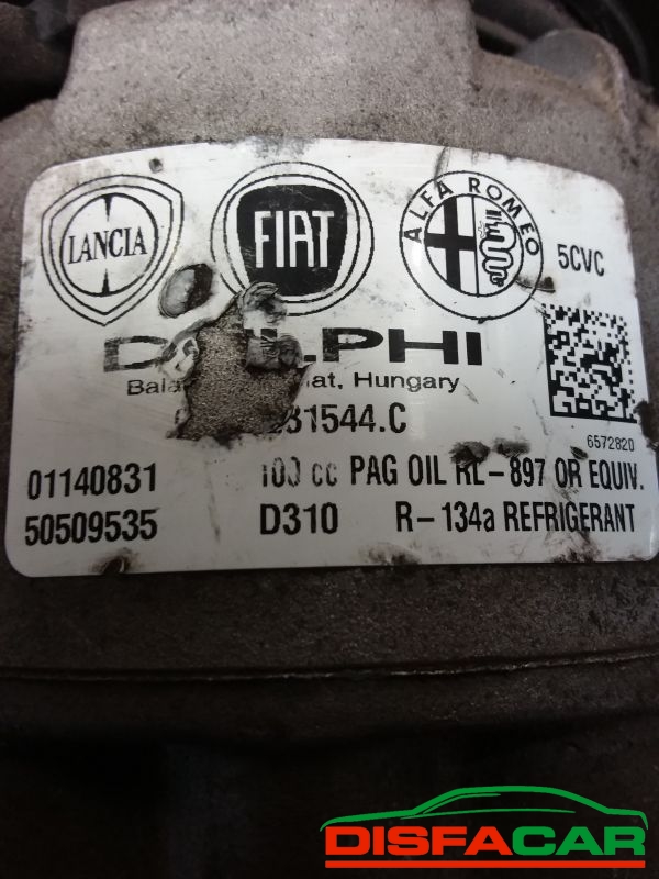Compressore clima usato Alfa Romeo Giulietta 2010, codice delphi – foto 2 di 9