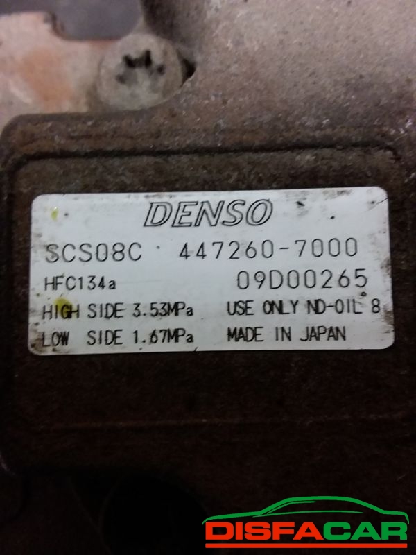 Compressore clima usato Fiat Doblo 1A SERIE 1999, codice 447260-7000 – foto 2 di 9