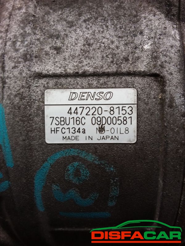Compressore clima usato Lancia Thesis 2002, codice denso – foto 2 di 9