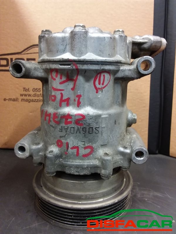 Compressore clima usato Renault Kangoo CLIO 3A SERIE 2005, codice 1918 – foto 5 di 9