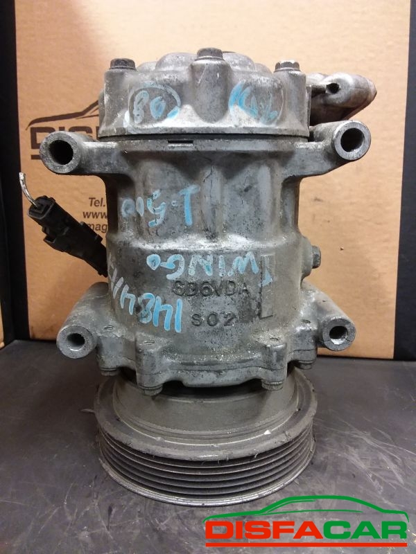 Compressore clima usato Renault Modus CLIO 3A SERIE 2005, codice sanden – foto 5 di 9