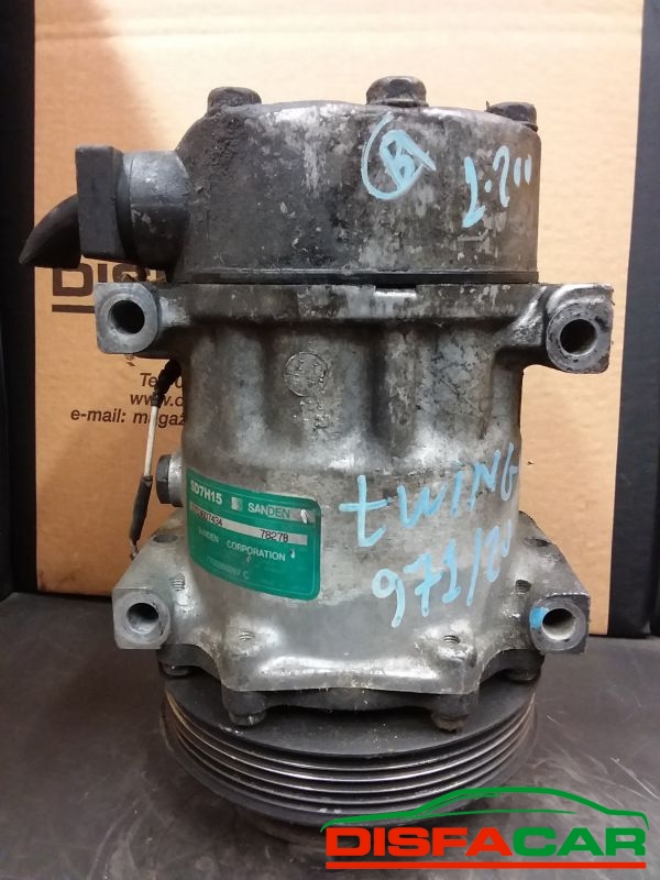 Compressore clima usato Renault Twingo 1A SERIE 1993, codice sanden – foto 3 di 9