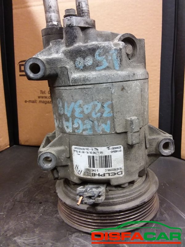 Compressore clima usato Renault Megane 2A SERIE 2002, codice 01140543 – foto 5 di 9