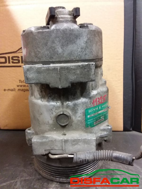 Compressore clima usato Renault Megane SCENIC 1A SERIE 1999, codice sanden – foto 3 di 9