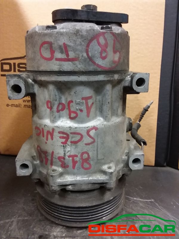 Compressore clima usato Renault Megane SCENIC 1A SERIE 1999, codice sanden – foto 6 di 9