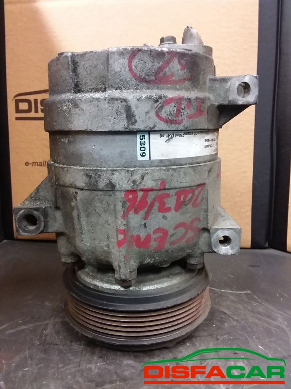 Compressore clima usato Renault Megane SCENIC 1A SERIE - MASTER - TRAFIC - VIVARO 1999, codice 5309 – foto 6 di 11