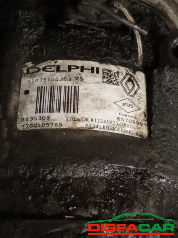Compressore clima usato Renault Megane SCENIC 1A SERIE - MASTER - TRAFIC - VIVARO 1999, codice 5309 – foto 11 di 11