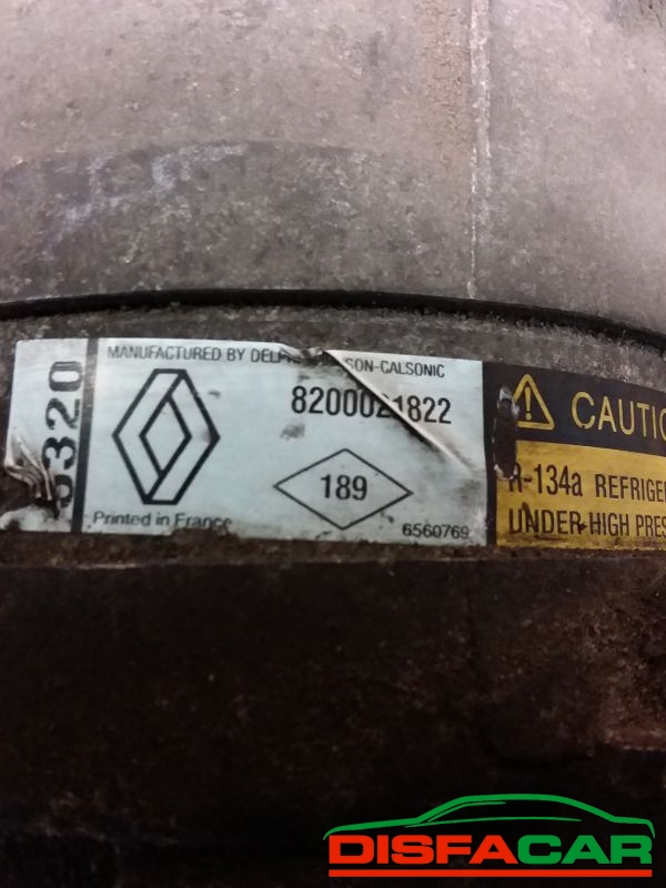 Compressore clima usato Renault Laguna 2A SERIE 2001, codice 5320 – foto 2 di 10