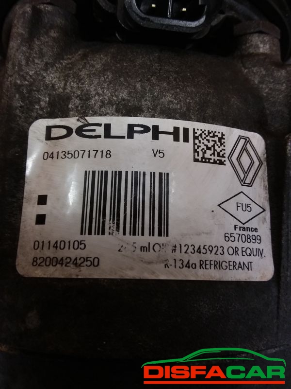 Compressore clima usato Renault Laguna 2A SERIE 2000, codice delphi – foto 2 di 9