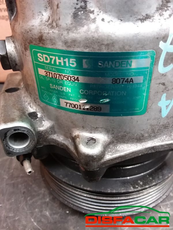 Compressore clima usato Renault Laguna 1A SERIE 1999, codice 8074a – foto 2 di 9