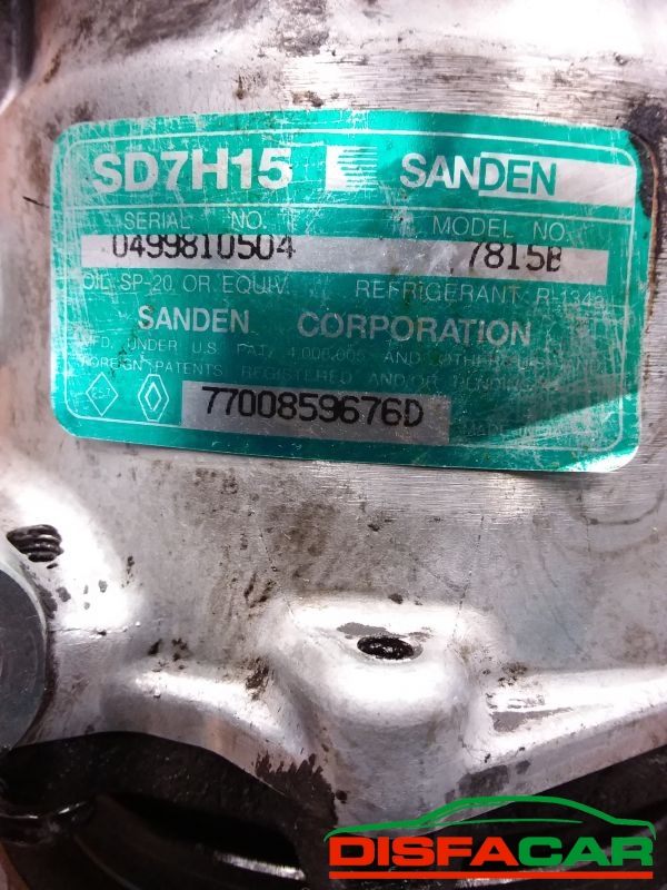 Compressore clima usato Renault Laguna 1A SERIE - ESPACE 1994, codice 7815 – foto 2 di 10