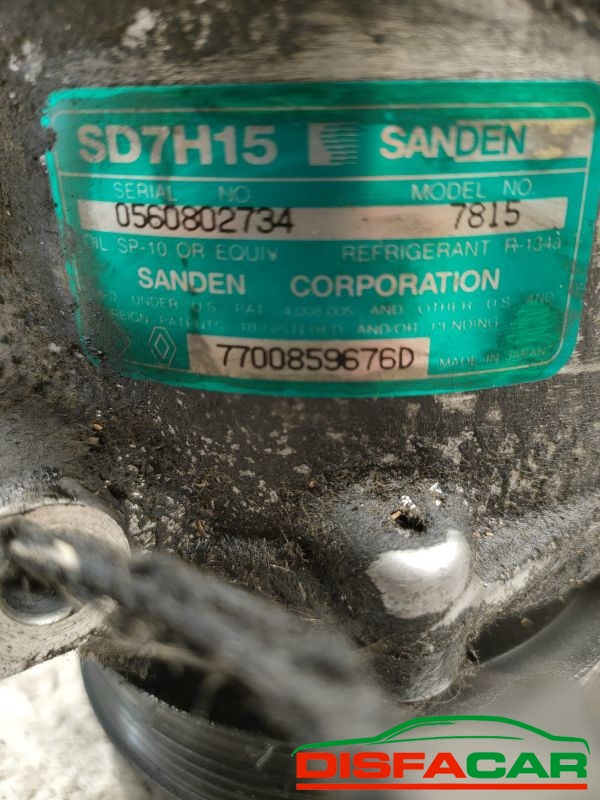 Compressore clima usato Renault Laguna 1A SERIE - ESPACE 1994, codice 7815 – foto 10 di 10