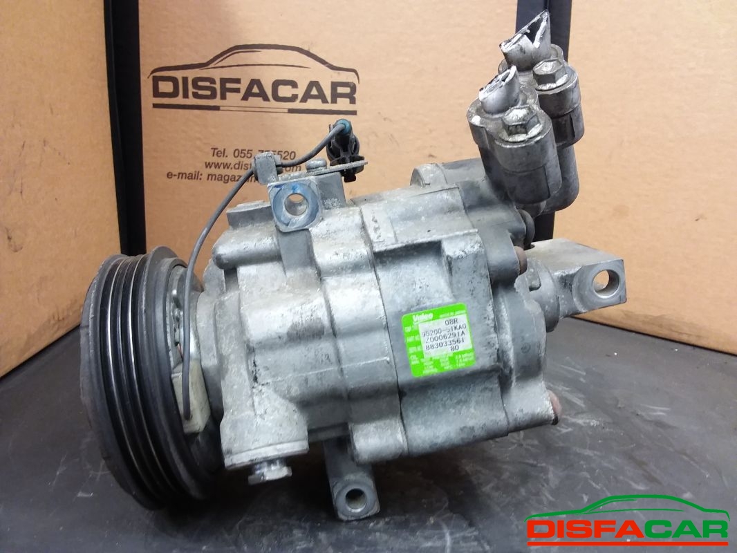 Compressore clima usato Opel Agila B - SUZUKI SPLASH 2008, codice 95200-51ka0 – foto 3 di 10