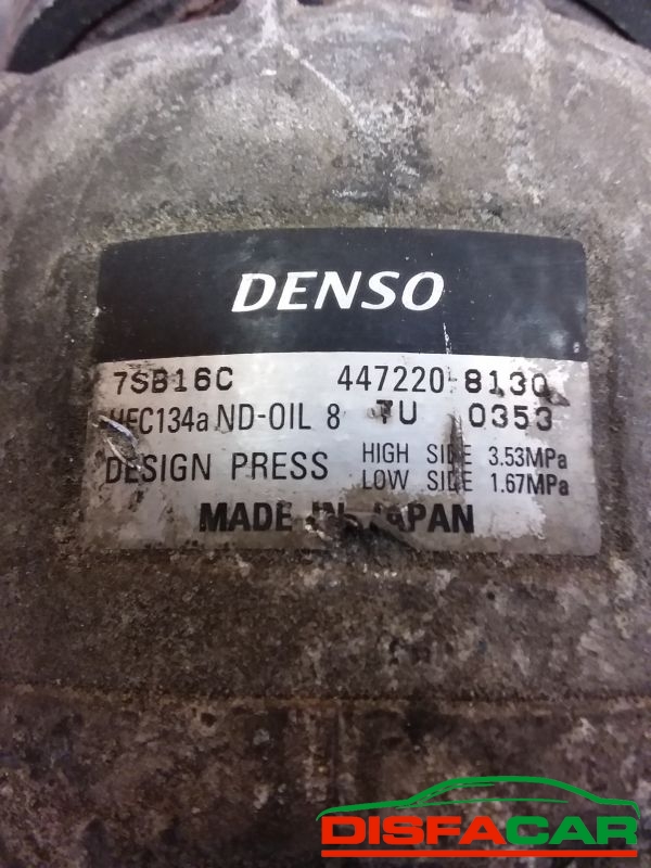 Compressore clima usato Opel Zafira 1A SERIE 1999, codice 447220-8130 – foto 2 di 10