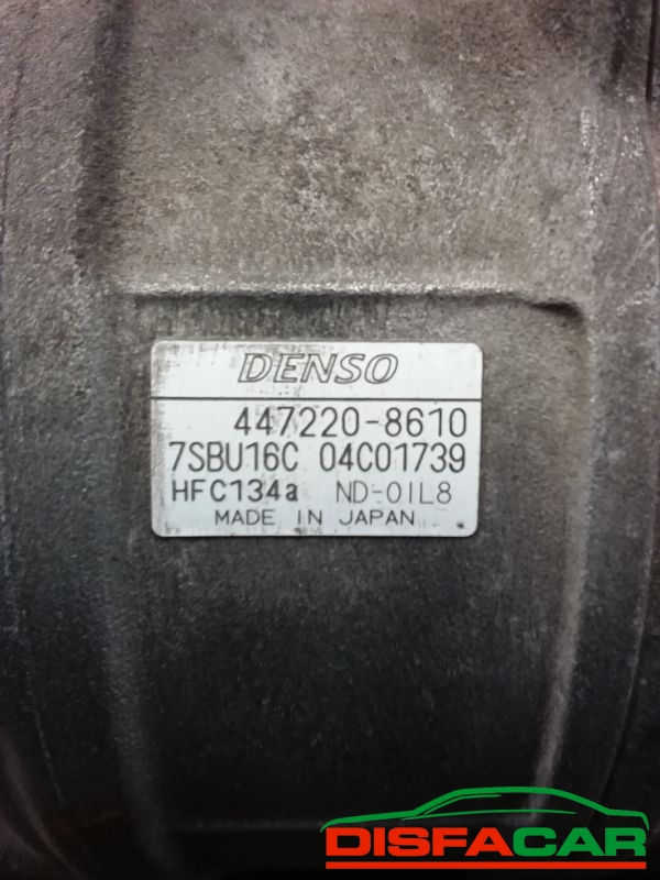 Compressore clima usato Opel Zafira 1A SERIE 1999, codice 447220-8610 – foto 2 di 10
