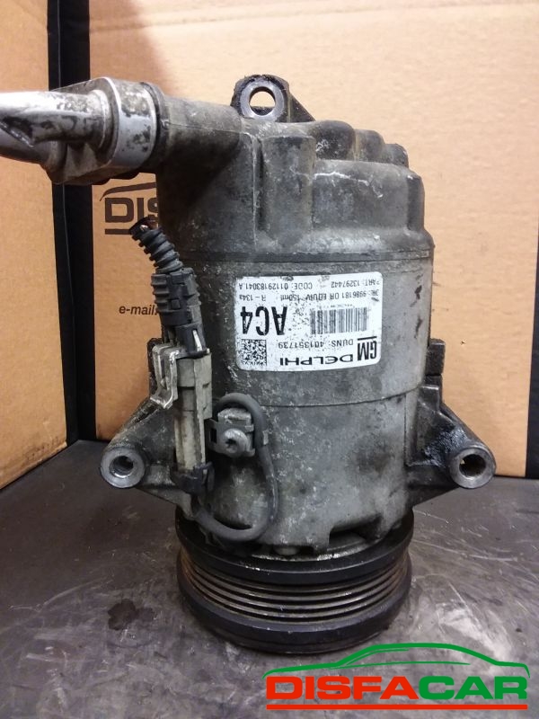 Compressore clima usato Opel Astra H - ZAFIRA B -MERIVA 2003, codice delphi – foto 4 di 10