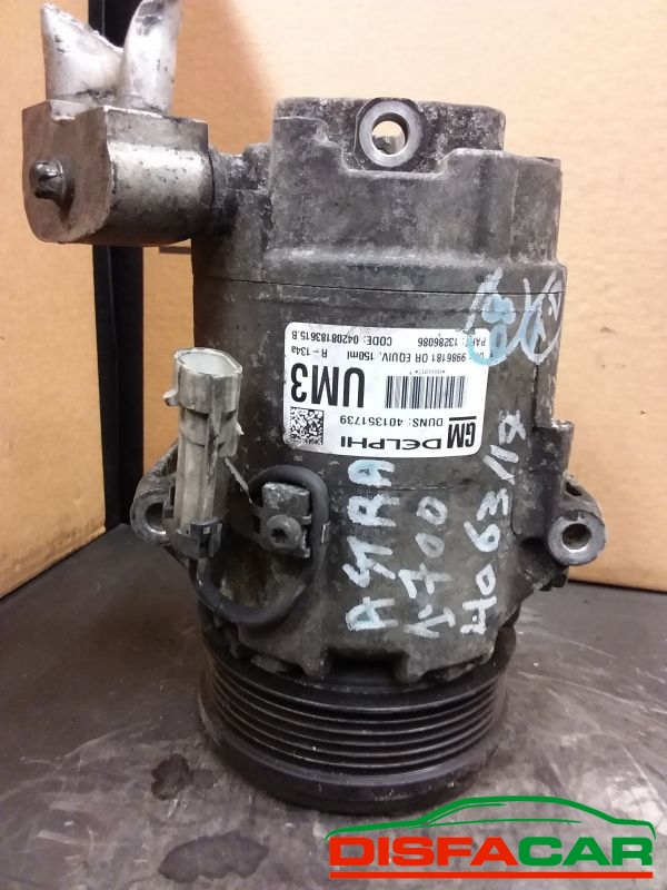 Compressore clima usato Opel Astra H - ZAFIRA B 2004, codice 401351739 – foto 4 di 10