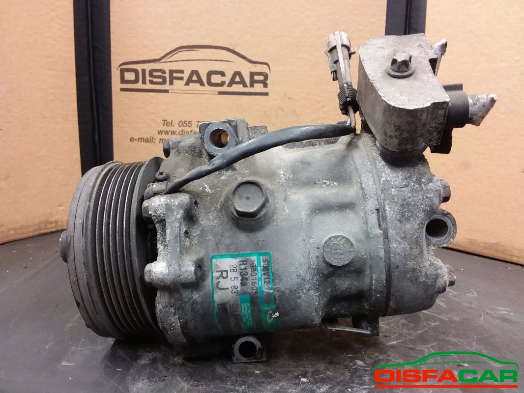 Compressore clima usato Opel Astra G - CORSA C - COMBO - .... 1998, codice sanden – foto 3 di 10