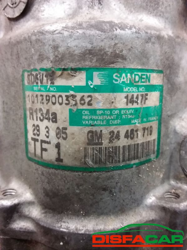 Compressore clima usato Opel Corsa Ç/D - TIGRA TWIN TOP 2000, codice 1447f – foto 2 di 10