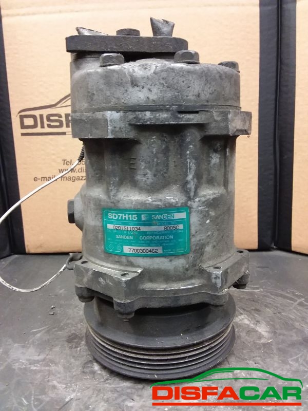 Compressore clima usato Opel Movano RENAULT MASTER 1998, codice sanden – foto 6 di 10