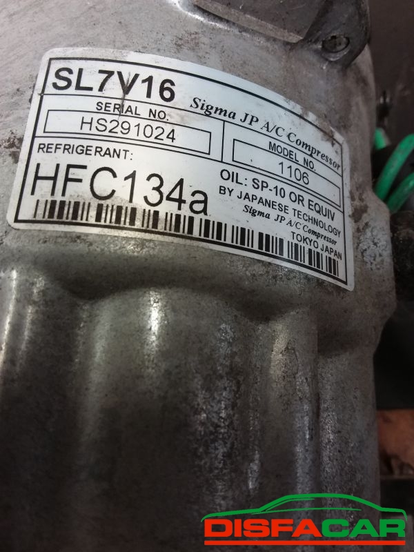 Compressore clima usato Citroën PEUGEOT 1994, codice sanden – foto 2 di 10