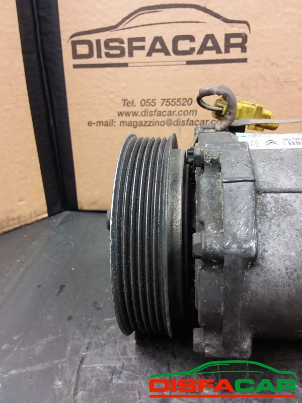 Compressore clima usato Citroën C5 C6 - PEUGEOT 407 - 607 2004 – foto 10 di 10