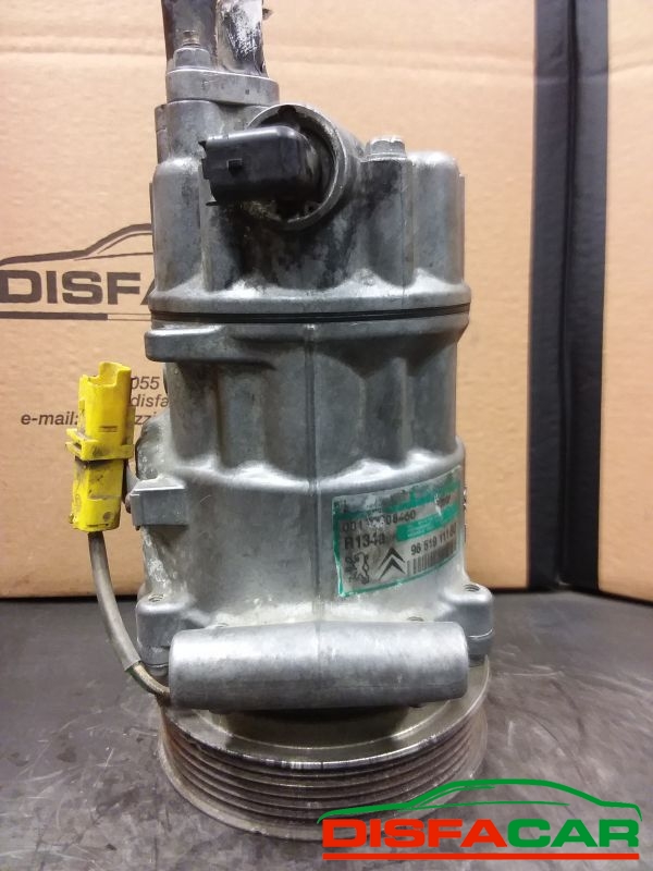 Compressore clima usato Citroën C4 BERLINGO - PEUGEOT 307 - 308 2001, codice sanden – foto 5 di 10