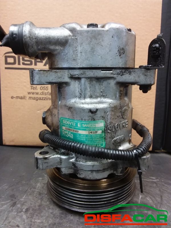 Compressore clima usato Peugeot 206 1998, codice 1412f – foto 7 di 10