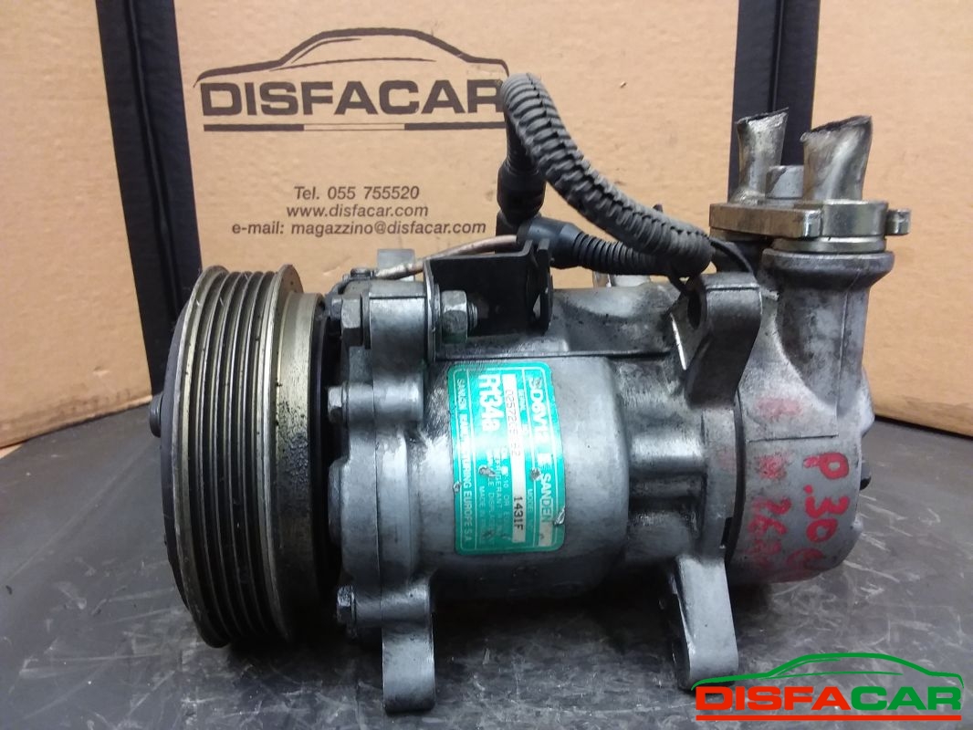 Compressore clima usato Citroën SAXO BERLINGO - 106 - 306 1991, codice 1431f – foto 3 di 10