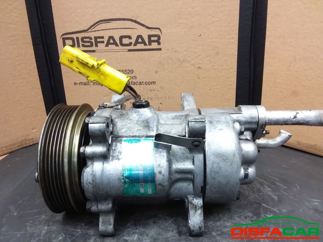 Compressore clima usato Peugeot 206 307 1998, codice sanden – foto 3 di 10