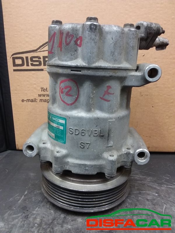 Compressore clima usato Citroën C2 C3 - 206 - 207 - 1007 1998, codice 1450 – foto 4 di 10