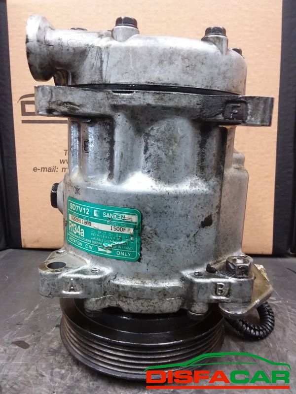 Compressore clima usato Citroën SAXO PEUGEOT 106 1991, codice 1500f – foto 7 di 10