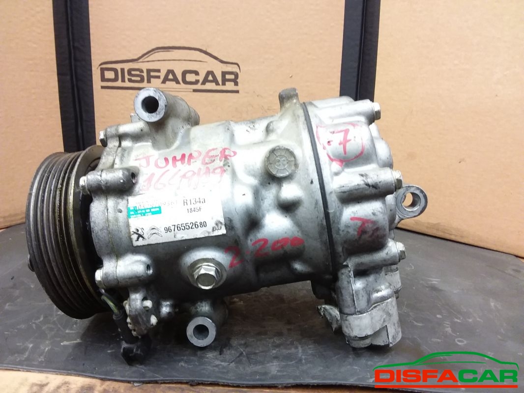 Compressore clima usato Citroën Jumper 3A SERIE - PEUGEOT BOXER 3A SERIE - FORD TRANSIT 2006, codice sanden – foto 3 di 10