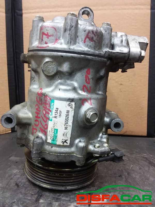 Compressore clima usato Citroën Jumper 3A SERIE - PEUGEOT BOXER 3A SERIE - FORD TRANSIT 2006, codice sanden – foto 4 di 10